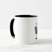 Lustiger Tech-Mama-Becher Mama-Modus Immer Online Tasse (Vorderseite Links)