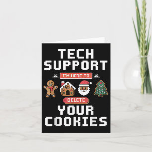 Lustiger Tech-Support hier um Cookies zu löschen W Karte