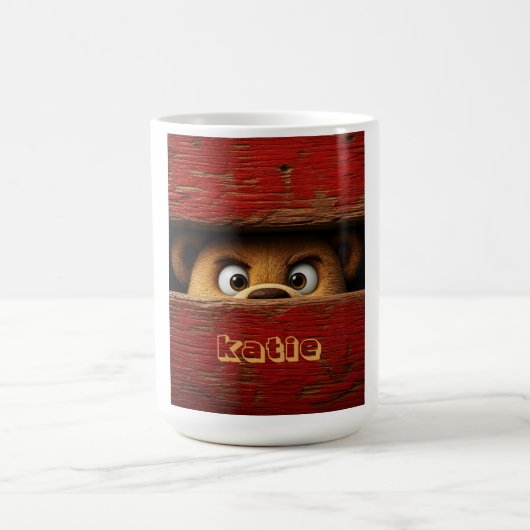 Lustiger Teddybär Kaffeetasse (Mittel)
