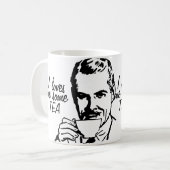 Lustiger Tee Humor Kaffeetasse (Vorderseite Links)