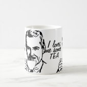 Lustiger Tee Humor Kaffeetasse (Mittel)