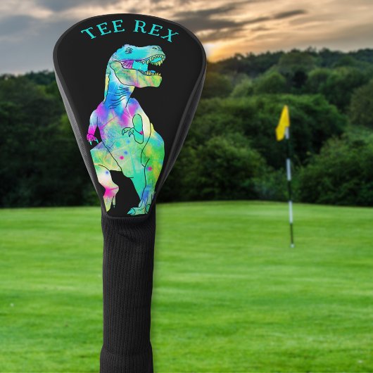 Lustiger Tee Rex Dinosaurier Witz Golf Headcover