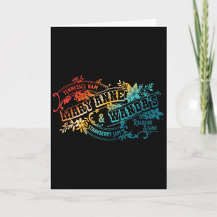 Lustiger Tennessee-Schinken Mary Anne &amp; Wandas Karte