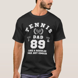 Lustiger Tennis-Vater Sport Est. 1989 T-Shirt