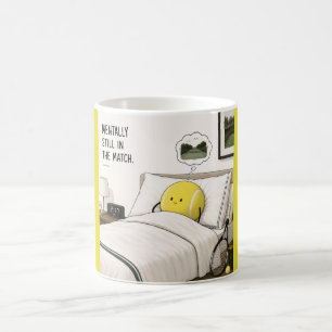 Lustiger Tennisspruch Kaffeetasse