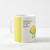 Lustiger Tennisspruch Kaffeetasse (Vorderseite Links)