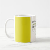 Lustiger Tennisspruch Kaffeetasse (Links)