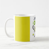 Lustiger Tennisspruch Kaffeetasse (Links)