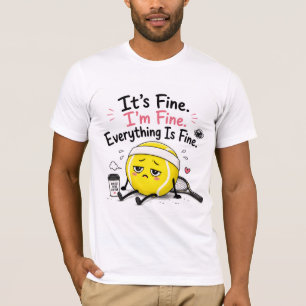 Lustiger Tennisspruch T-Shirt