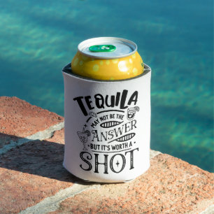 Lustiger Tequila ist vielleicht nicht die Lösung Dosenkühler