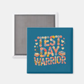 Lustiger Testtag Krieger bruh Wissenschaft Mathe C Magnet (Vorderseite/Rückseite)