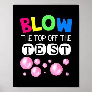 Lustiger Testtag-Modus aktiviert Lehrer-Test-Ideen Poster