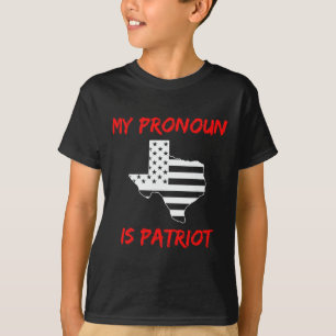 Lustiger texanischer Republikaner Mein Pronomen Is T-Shirt