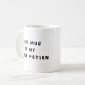 Lustiger Text-Gamer-Kaffeebecher Kaffeetasse (Vorderseite Links)