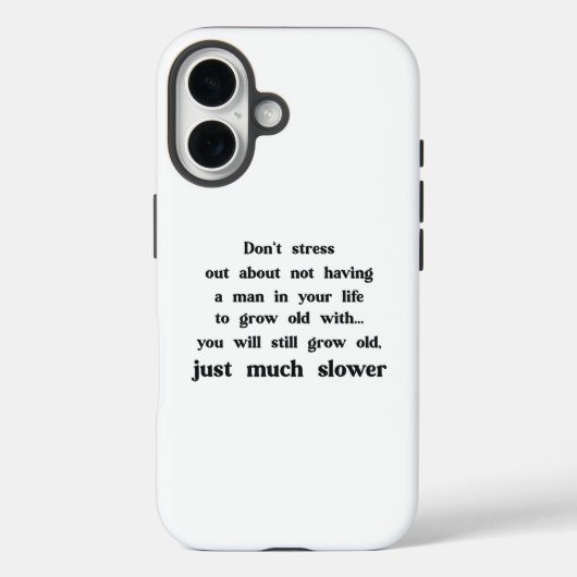 Lustiger Text über Frauen und Männer. Case-Mate iPhone Hülle (Rückseite)