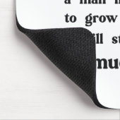 Lustiger Text über Frauen und Männer. Mousepad (Ecke)