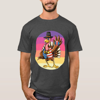 Lustiger Thanksgiving Day Truthahn T-Shirt