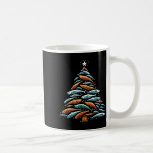 Lustiger Thunfisch Weihnachtsbaum Santa Claus Xmas Kaffeetasse