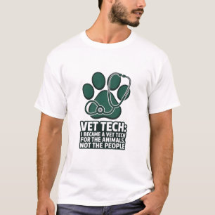 Lustiger Tierarzthelfer für die Tiere, nicht für d T-Shirt