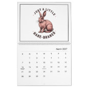 Lustiger Tierkalender Kalender (Mär 2027)