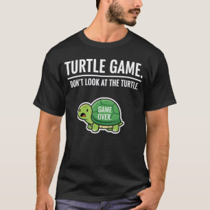 Lustiger Tierwitz-Seeschildkröte-Spiel Nicht auf d T-Shirt
