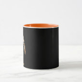 Lustiger Tiger Disc Golf Tasse (Zentrum)