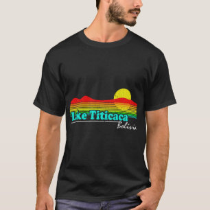 Lustiger Titicacasee, Bolivien (Vintage Distressed T-Shirt