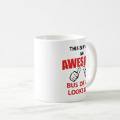 Lustiger toller Busfahrer Dankeschön-Geschenktasse Kaffeetasse (VorderseiteRechts)