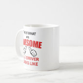 Lustiger toller Busfahrer Dankeschön-Geschenktasse Kaffeetasse (Vorderseite Links)