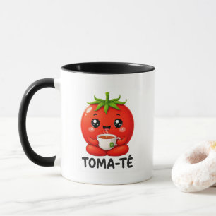 Lustiger Tomaten-Wortspiel-Sch Spanish-Lehrer Kawa Tasse