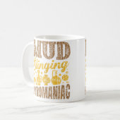 Lustiger Töpfer Keramik Ton Künstler Kaffeetasse (Vorderseite Links)