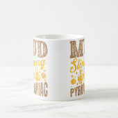 Lustiger Töpfer Keramik Ton Künstler Kaffeetasse (Mittel)