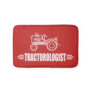Lustiger Traktor Badematte