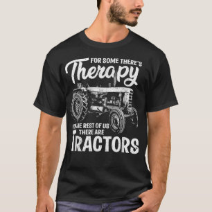 Lustiger Traktor Farmer Therapie Vintage Farm Trak T-Shirt