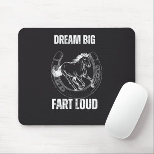 Lustiger Traum Großer Furz Lauter Unbehaglicher Pf Mousepad