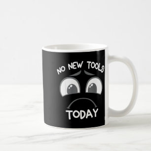 Lustiger Trauriger Stock Kein Neues Werkzeug Angel Kaffeetasse