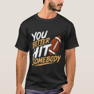 Lustiger Treffer auf jemanden Passendes Familien-F T-Shirt