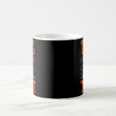 Lustiger Trig oder Treat Trigonometrie Mathematikl Kaffeetasse (Mittel)