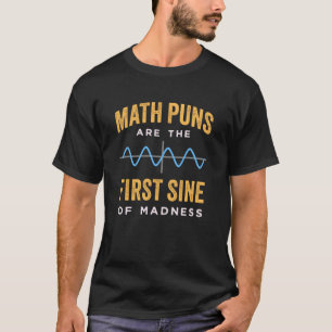 Lustiger Trigonometrie-Mathematiklehrer Sinus-Wort T-Shirt