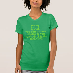 Lustiger trinkender Spaß St. Paddys T-Shirt