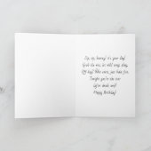 Lustiger Trinkhumor Geburtstag  Karte (Innenseite)