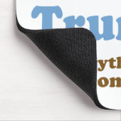 Lustiger Trompete-Witz Mousepad (Ecke)