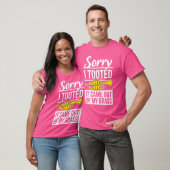 Lustiger Trompeter Blechbläser Sorry I  T-Shirt (Unisex)