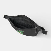 Lustiger Tropfhund-Geld-Zitat Bauchtasche (Offen)