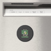 Lustiger Tropfhund-Geld-Zitat Magnet (In Situ (Geschirrspüler))
