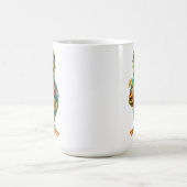 Lustiger tropischer Frosch Kaffeebecher | Cooler F Kaffeetasse (Mittel)