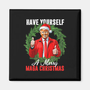 Lustiger Trump 45 47 Habt Euch Ein Schönes Weihnac Magnet