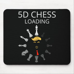 Lustiger Trump 5d Schach lädt Sarkastischer Politi Mousepad