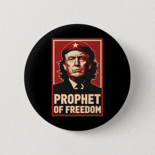 Lustiger Trump Che Guevara Prophet Der Freiheit Li Button
