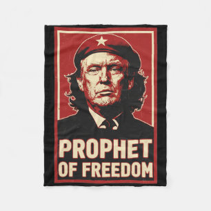 Lustiger Trump Che Guevara Prophet Der Freiheit Li Fleecedecke